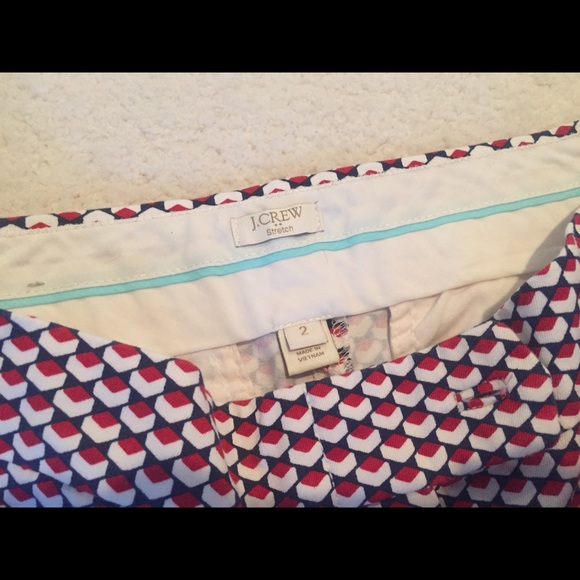 J. Crew Geometric Pattern Shorts - Picture 3 of 3